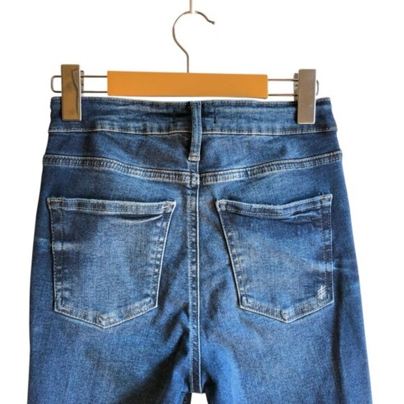 Silver Jeans Infinite Fit High Rise Straight Leg Jeans Sz S/P L31 - Picture 8 of 15